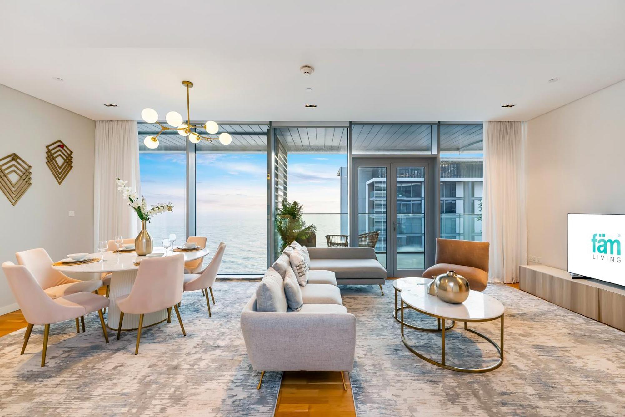 Fam Living Bluewaters - Island Living - Ain Dubai & Sea View Lägenhet Exteriör bild