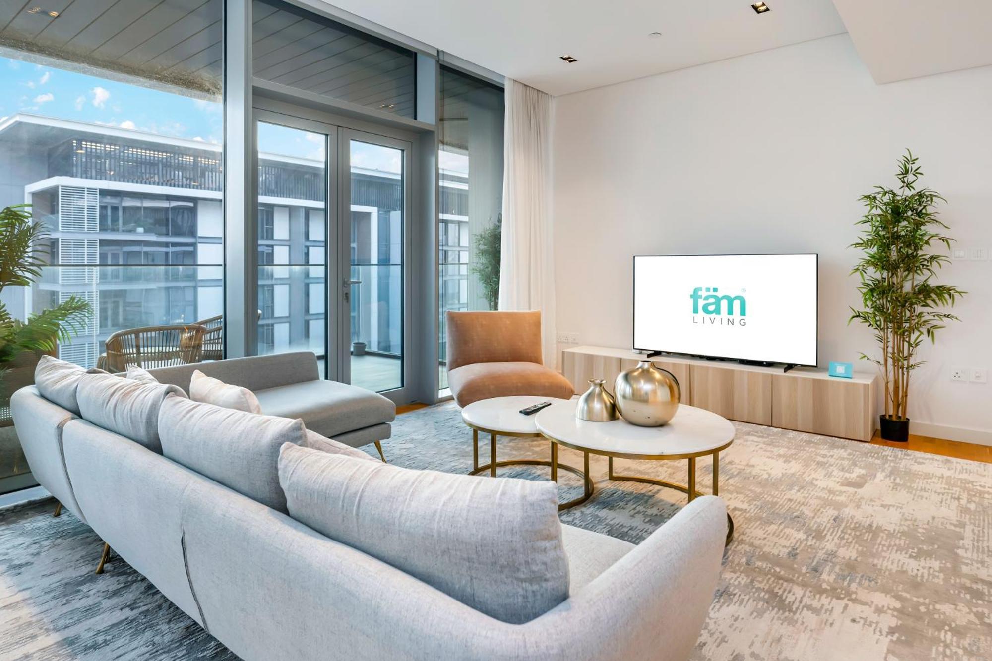 Fam Living Bluewaters - Island Living - Ain Dubai & Sea View Lägenhet Exteriör bild